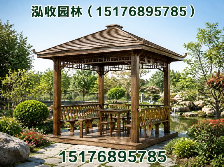 运城塑木地板展示图